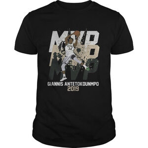 Giannis Antetokounmpo Mvp  Milwaukee Bucks Shirt